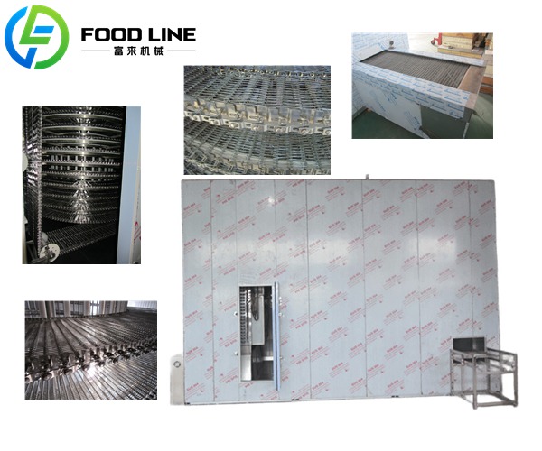 automatic spiral quick freezing machine