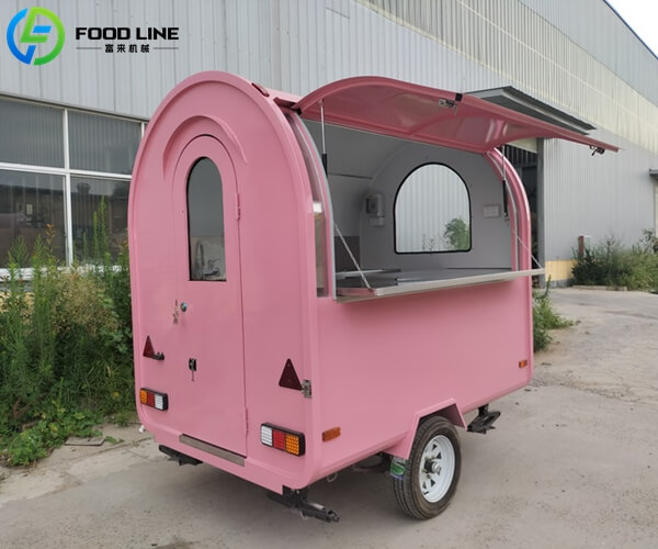 brand new mobile ice cream coffee food trailer