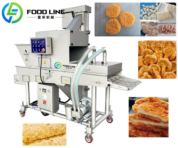 bread crumb coating machine