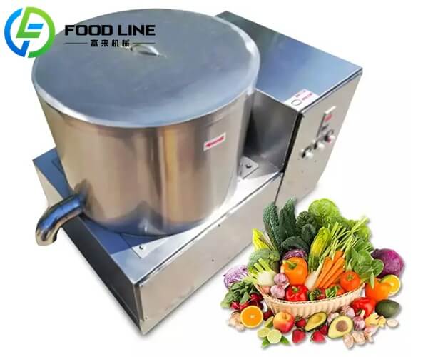 centrifugal dehydrator for fried food