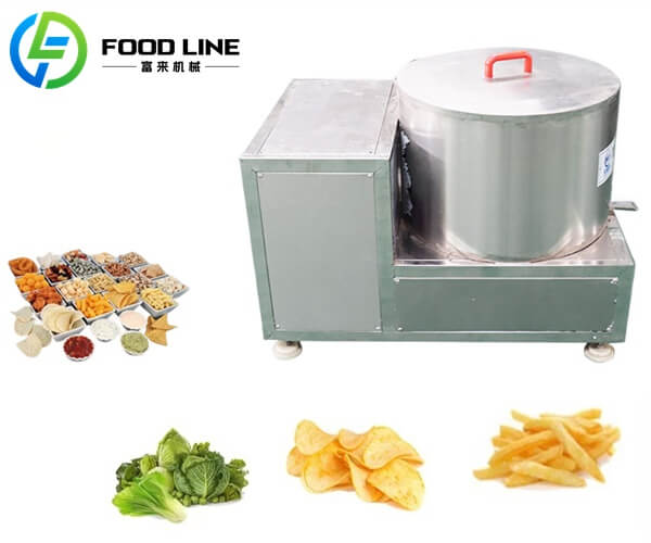 centrifugal deoiling machine for removing oil