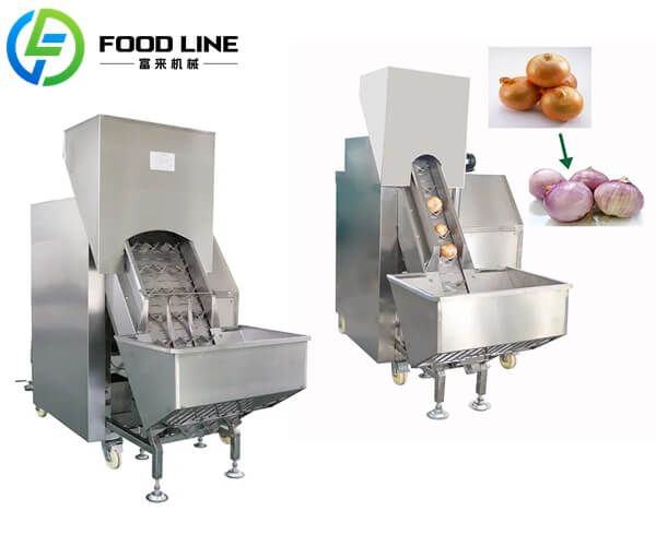 commercial onion skin peeler