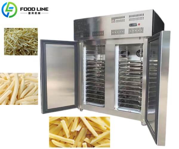 commercial quick freezer for frozen french fries