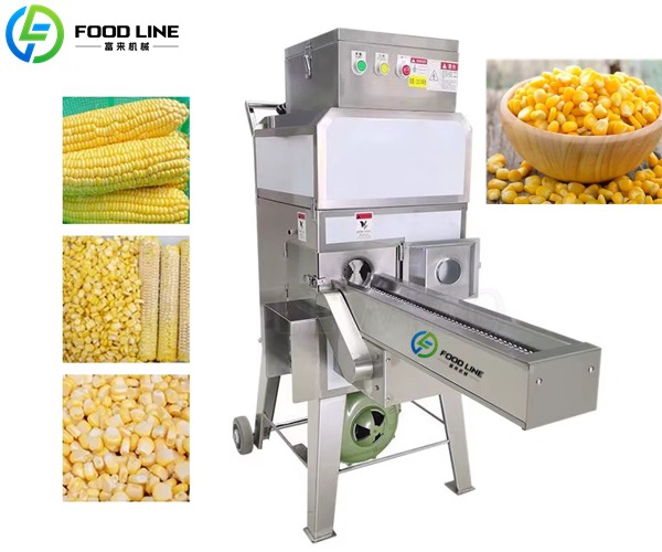 commercial sweet corn sheller