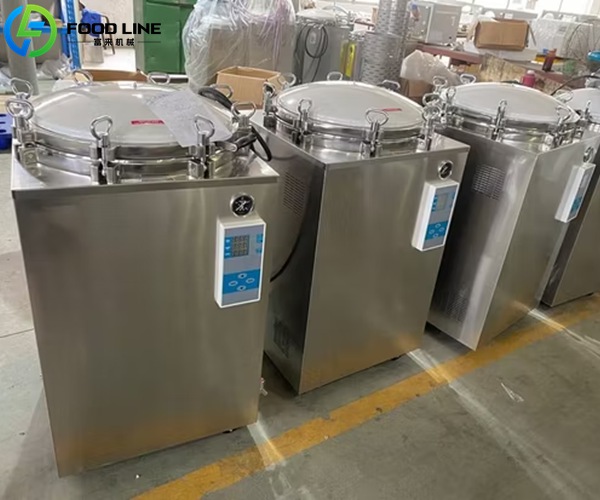 corrosion resistant counter pressure sterilizer autoclave
