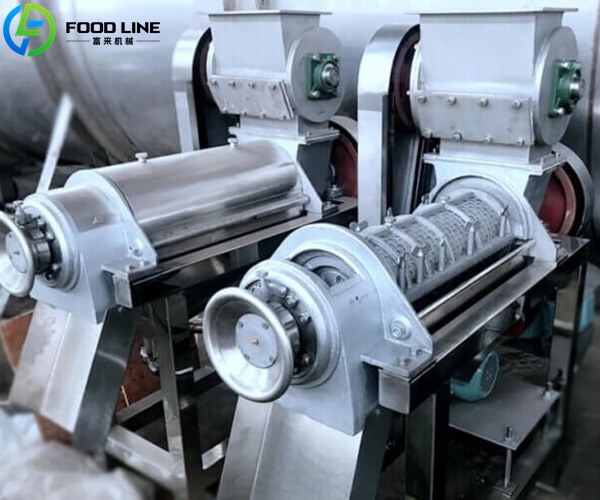 corrosion resistant screw spiral juice extracting machine