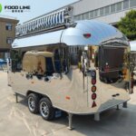 custom airstream food trailers sold to many countries