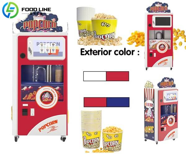 fast food cinema popcorn vending machines