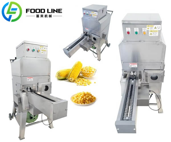 fresh corn shelling machine
