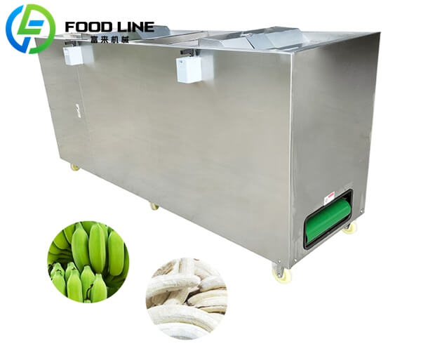 fruit peeler unit for green banana peeling