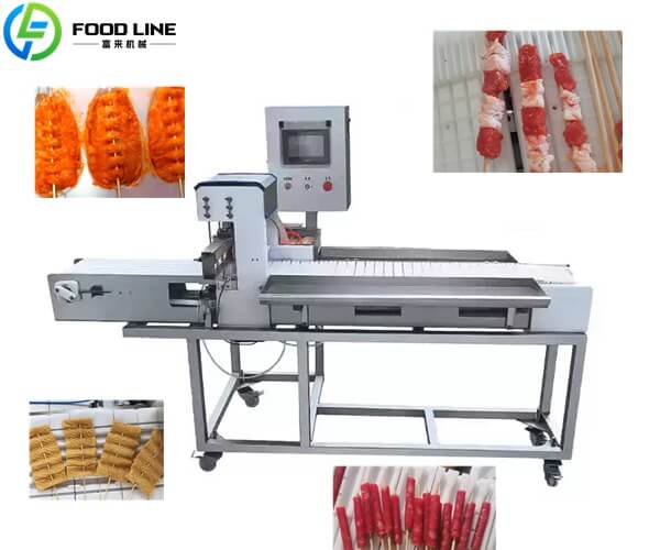 fully automatic skewer machine