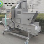 gentle handling automatic crumb breading unit