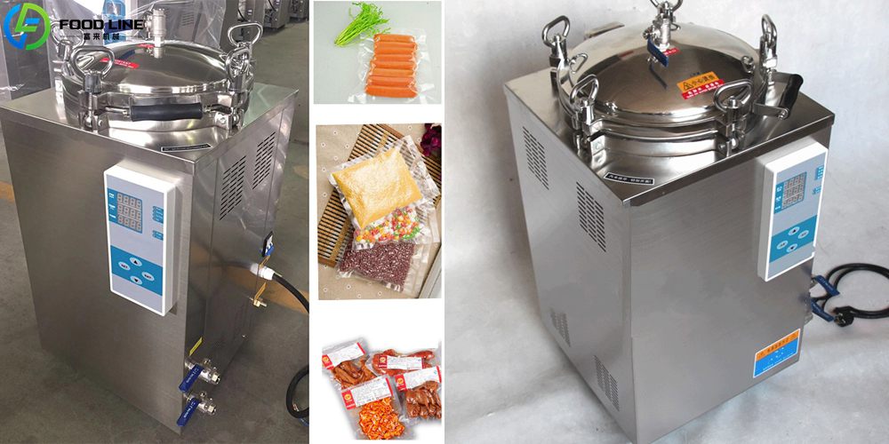 high quality counter pressure autoclave for sterilization