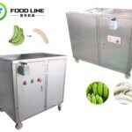 high quality green banana skin peeler automatic peeling
