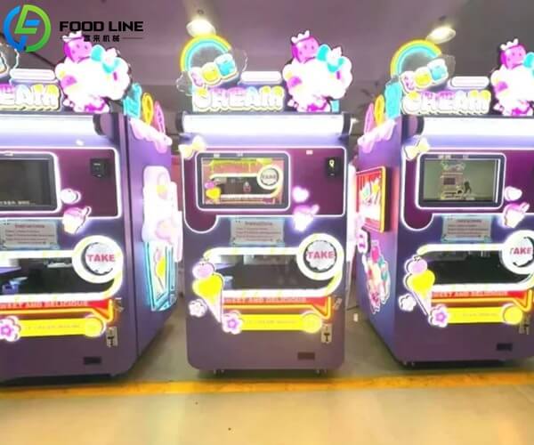 ice cream autonomous vending system