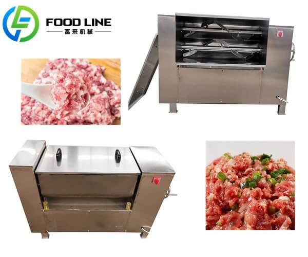industrial conventional meat mixers non vacuum