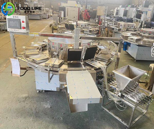 industrial crispy egg roll maker