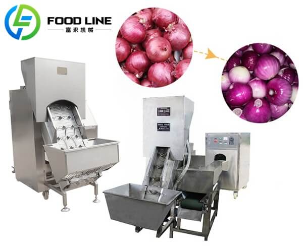 industrial onion skin peeling machine