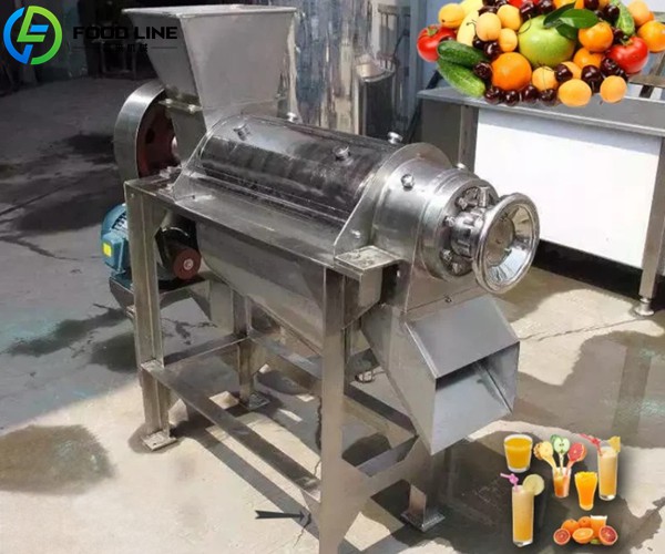 industrial screw juicer machine for fruits