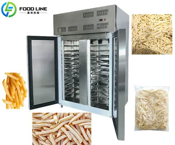 quick french fries freezer machine