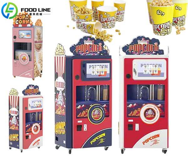 self service popcorn machine