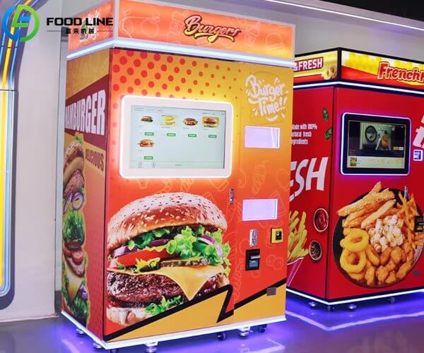 smart burger vending equipment