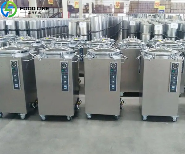 smart counter pressure autoclave for sterilization processes