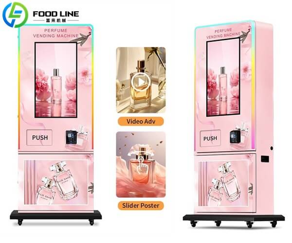 standalone automatic perfume vending machines