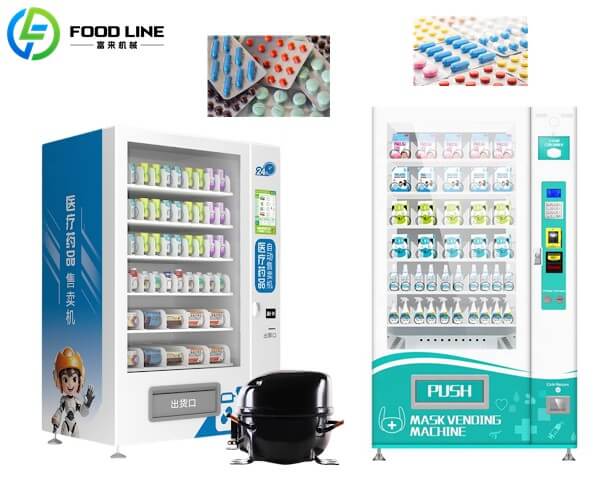 supply of medicines via vending machine

