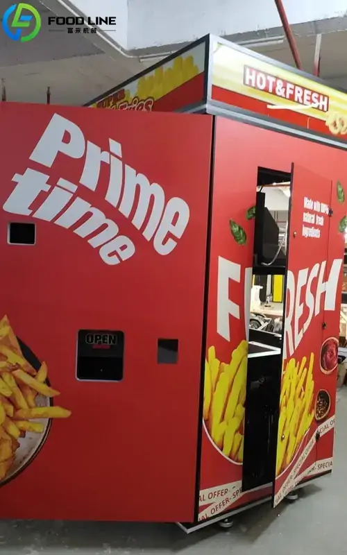 tasty fries vending machines sold to america