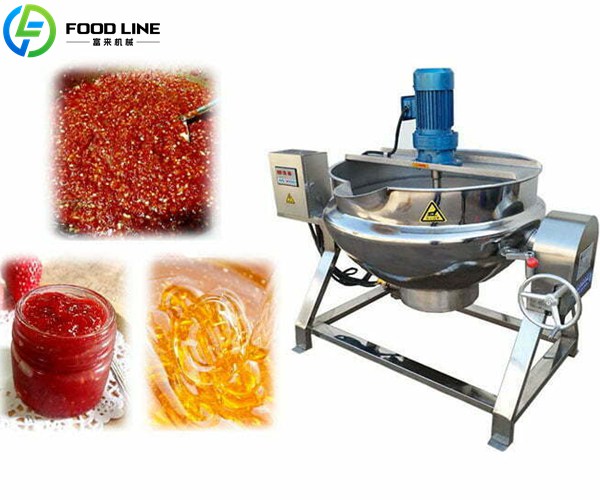 tilting type jacketed kettle