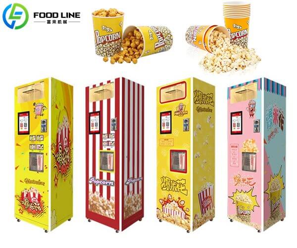 vending machine for fresh popcorn