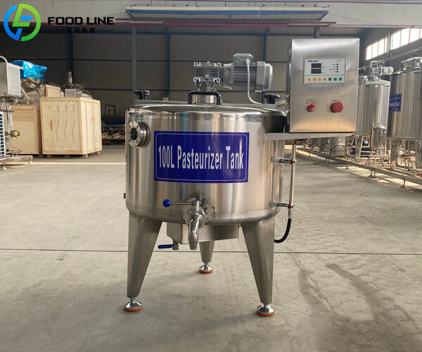 100liter milk pasteurization equipment