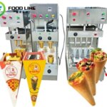automatic machine to make pizza cone