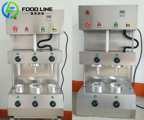 automatic pizza ice cream cone making machine
