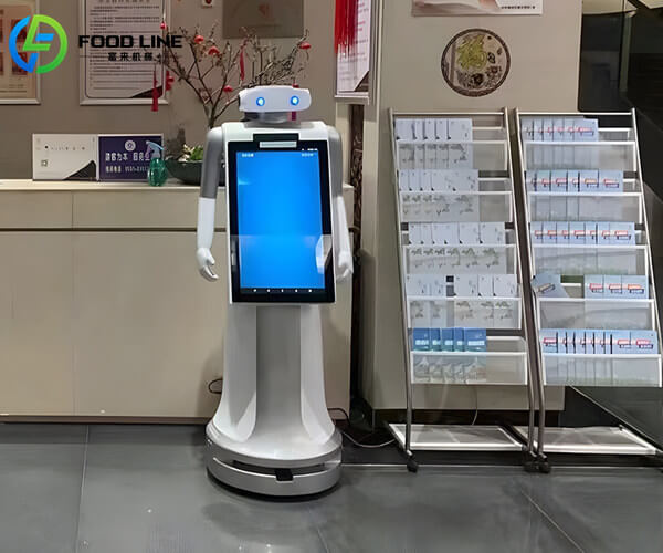 autonomous receptionist robot