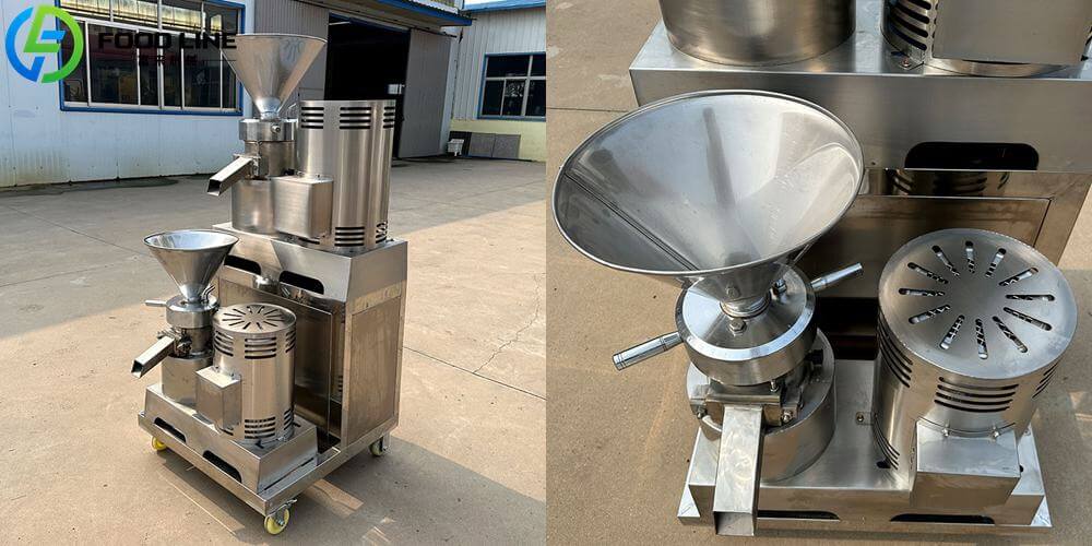 chili sauce machine for industrial sauce grinding production line