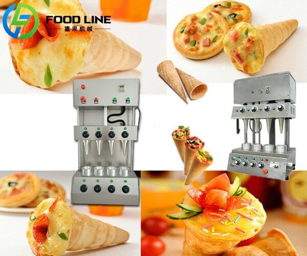 commercial pizza cone making machine