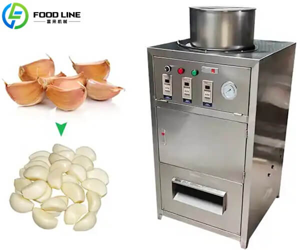 garlic peeling machine for production line