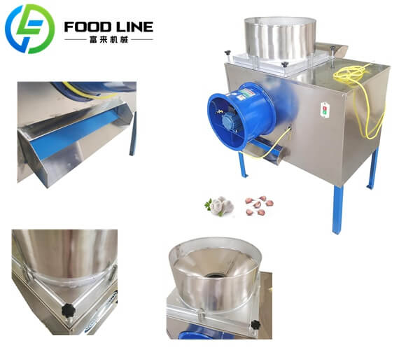 good price garlic clove separating machine