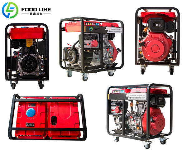 high end portable diesel generator set