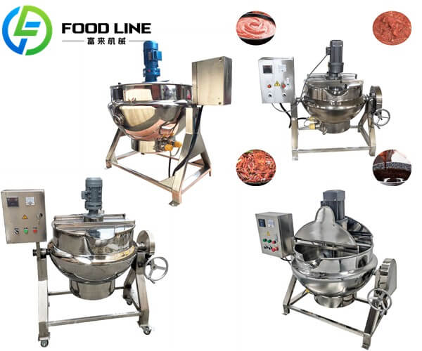 hot sale jacket steam tilting jacketed kettle