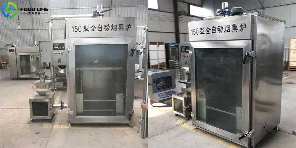 industrial food smoker machine