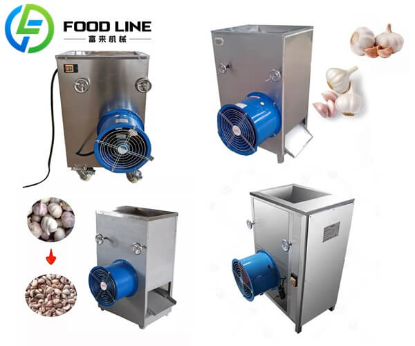 industrial garlic bulb breaker machine