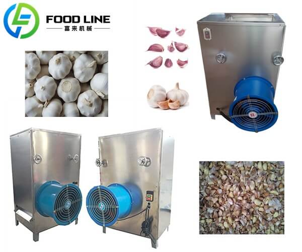 multifunctional garlic clove splitting separator