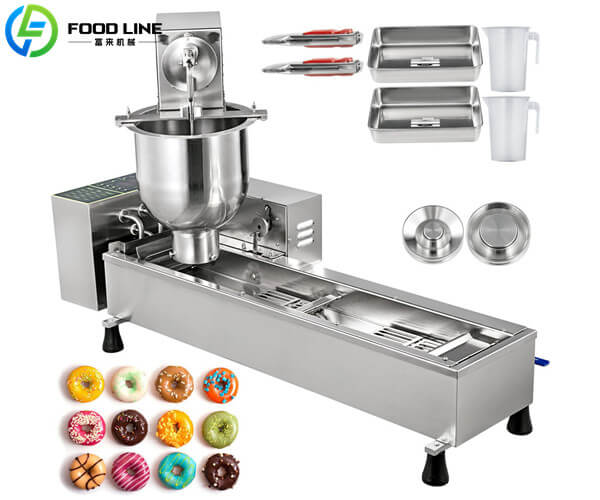 single row donut making machine