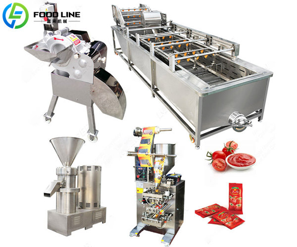 small ketchup tomato sauce processing line