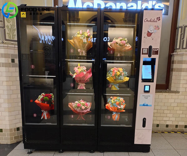 smart flower vending system