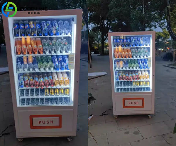 snack and soda vending machine