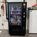 vending machine snack and soda